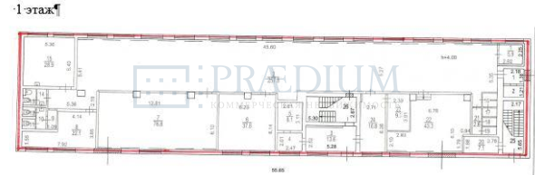 Сдается офис в Москве, д 33 стр 1