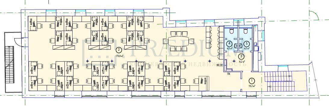 Сдается офис в Москве, д 4 стр 1