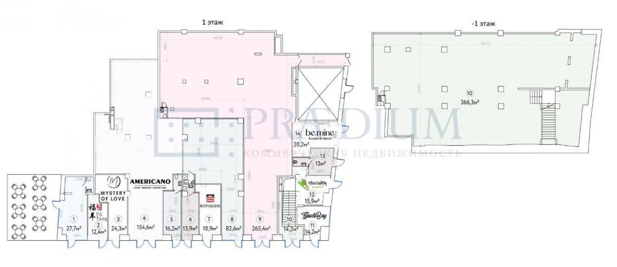 Продам торговое помещение в Москве, д 19 стр 1