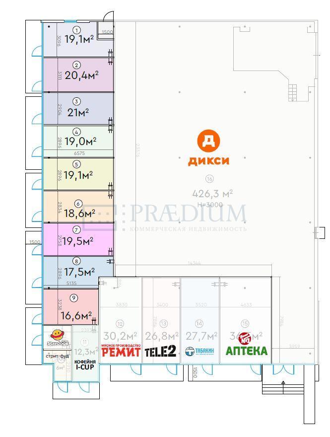 Продам торговое помещение в Москве, Шипиловский проезд, д 39 к 3