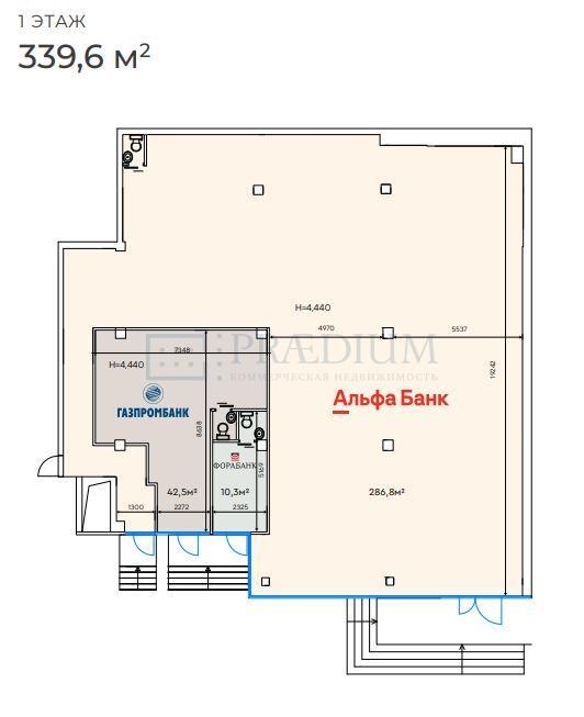 Продам торговое помещение в Москве, д 1В к 1