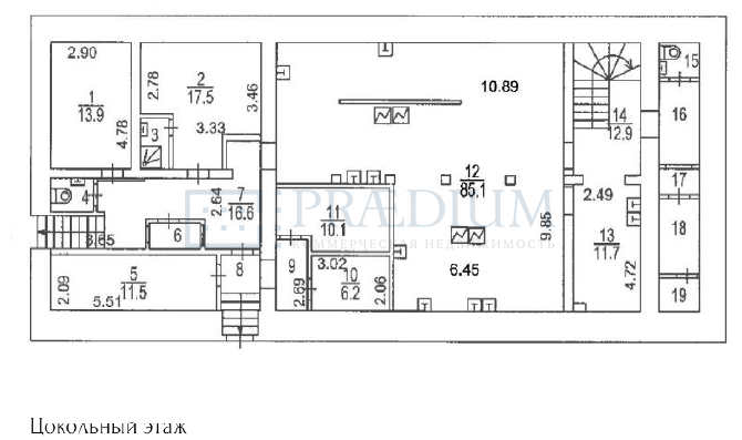 Продам торговое помещение в Москве, д 84 стр 3