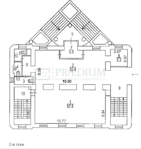 Продам торговое помещение в Москве, д 84 стр 3