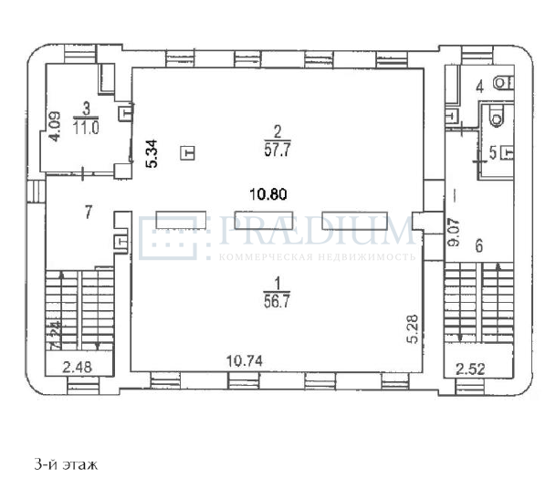 Продам торговое помещение в Москве, д 84 стр 3