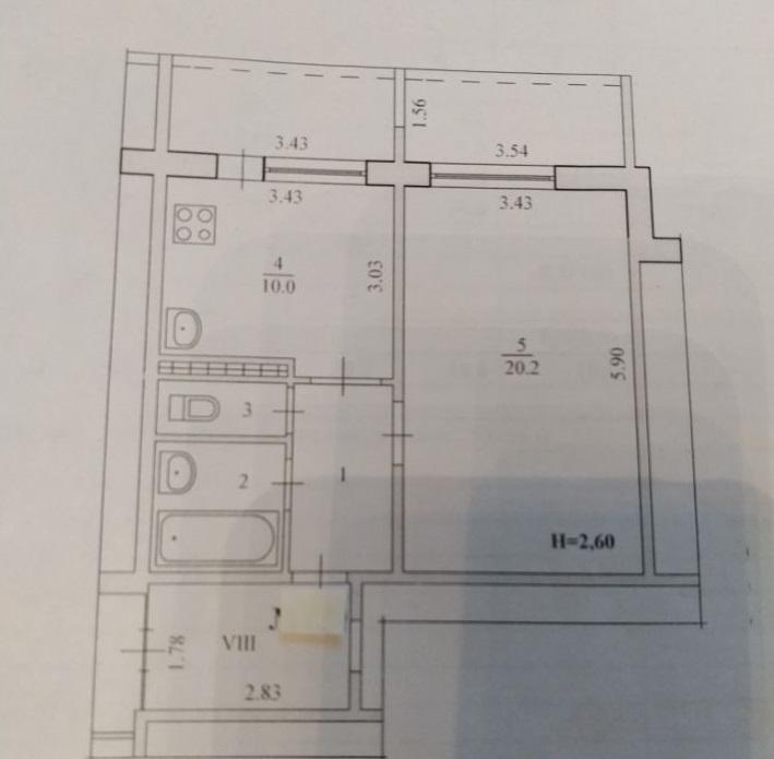 Продам 1-комнатную квартиру в Волгограде в Краснооктябрьском р-не, Хользунова улица, 18/3